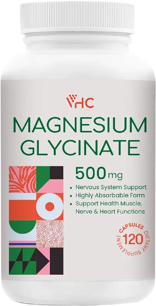 VHC VHC High-Absorption Magnesium Glycinate 120 Capsules