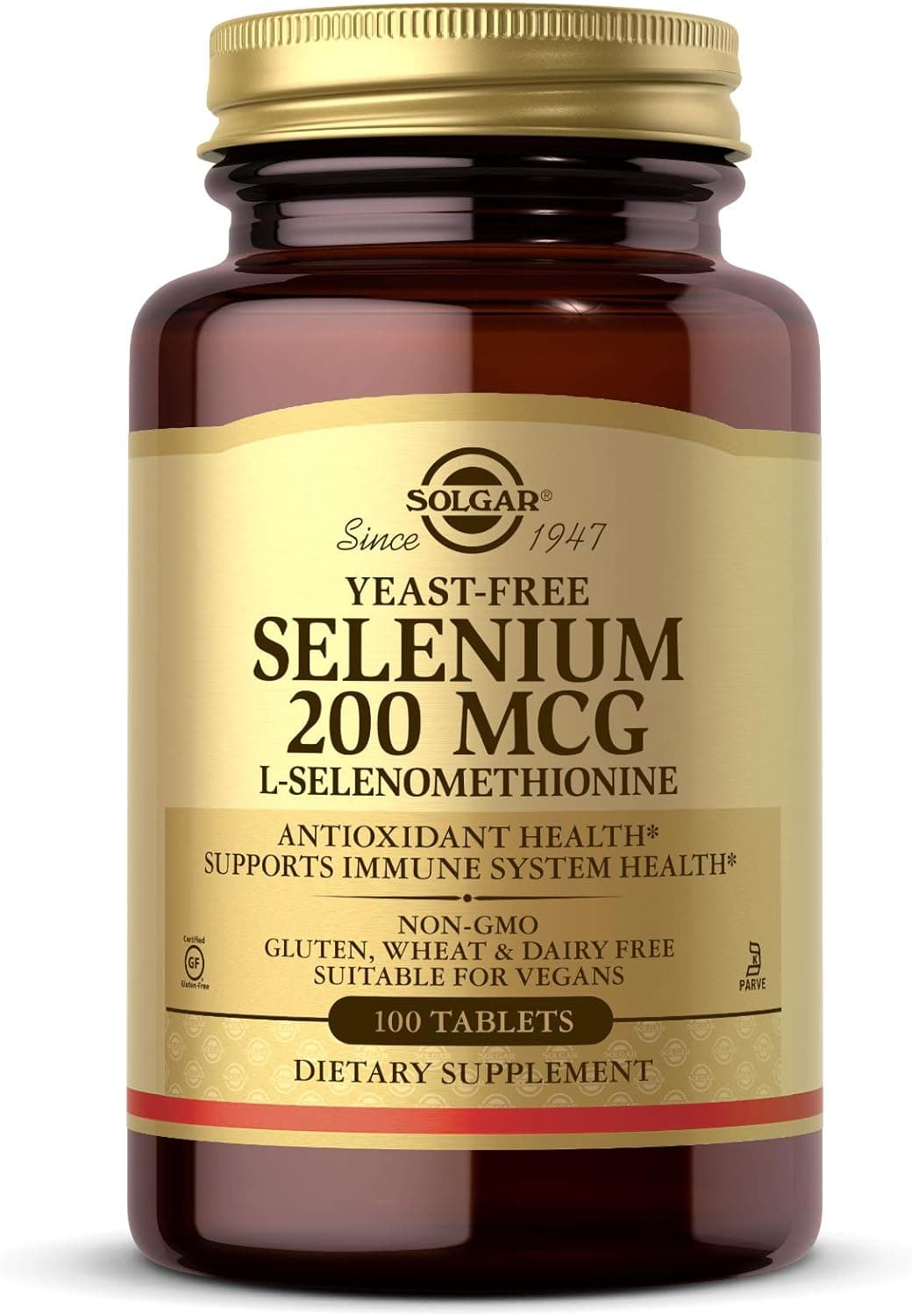 Solgar Solgar Selenium 200 mcg Supports Antioxidant 100 Tablets