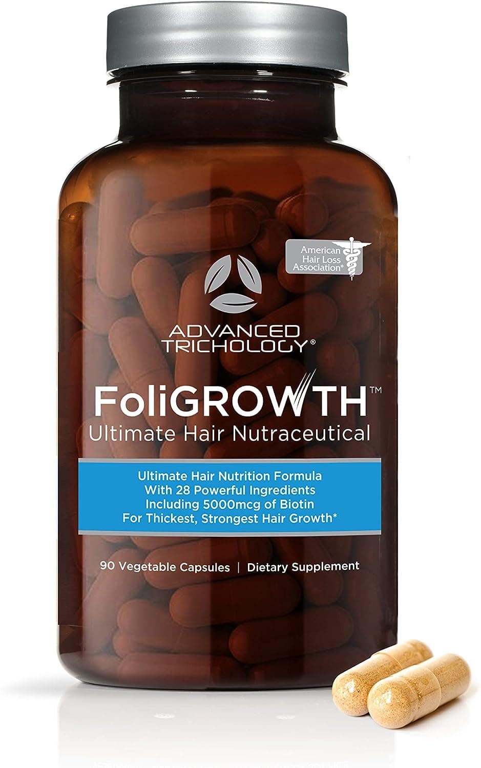 Advanced Trichology Advanced Trichology FoliGROWTH, 90 Capsules