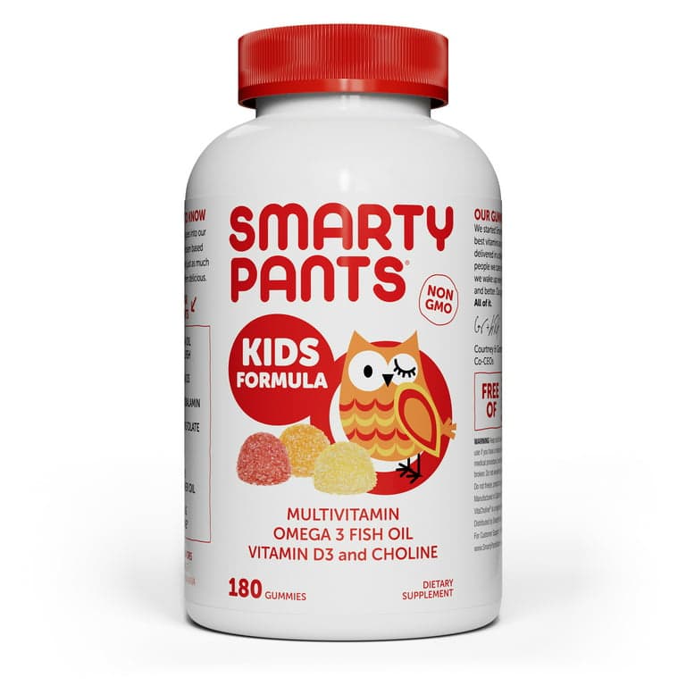 SmartyPants SmartyPants Kids Formula Multivitamin, 180 Gummies