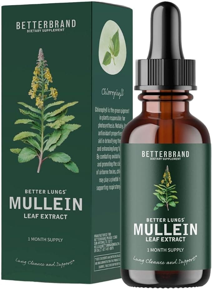Betterbrand Betterbrand Mullein Leaf Extract, 1 Month Supply