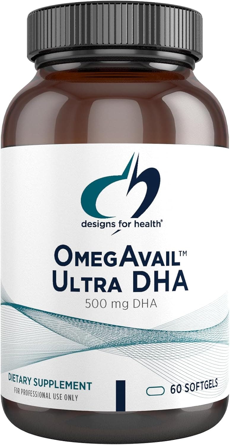 Designs for health Designs for Health OmegAvail Ultra DHA 500 mg, 60 Softgels