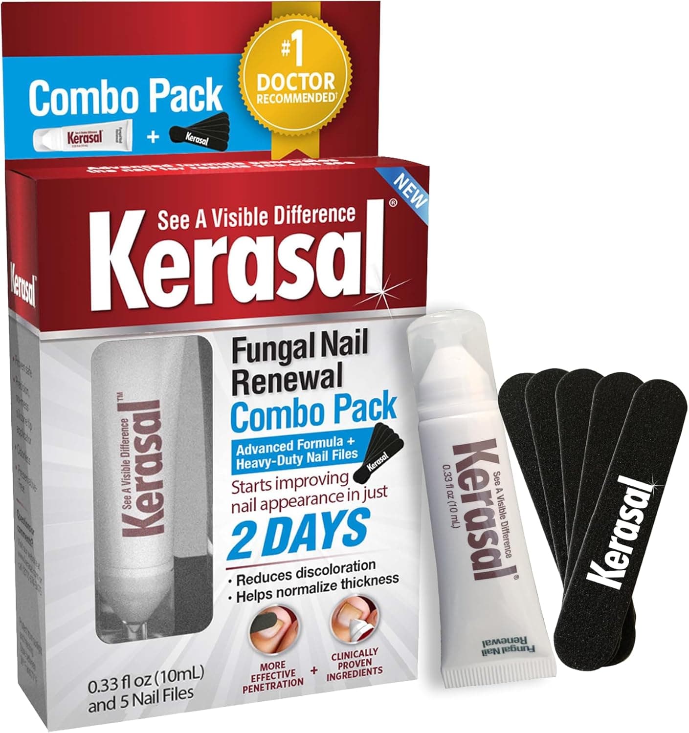 Kerasal Kerasal Nail Renewal Combo Pack - Professional Nail Restoration Kit