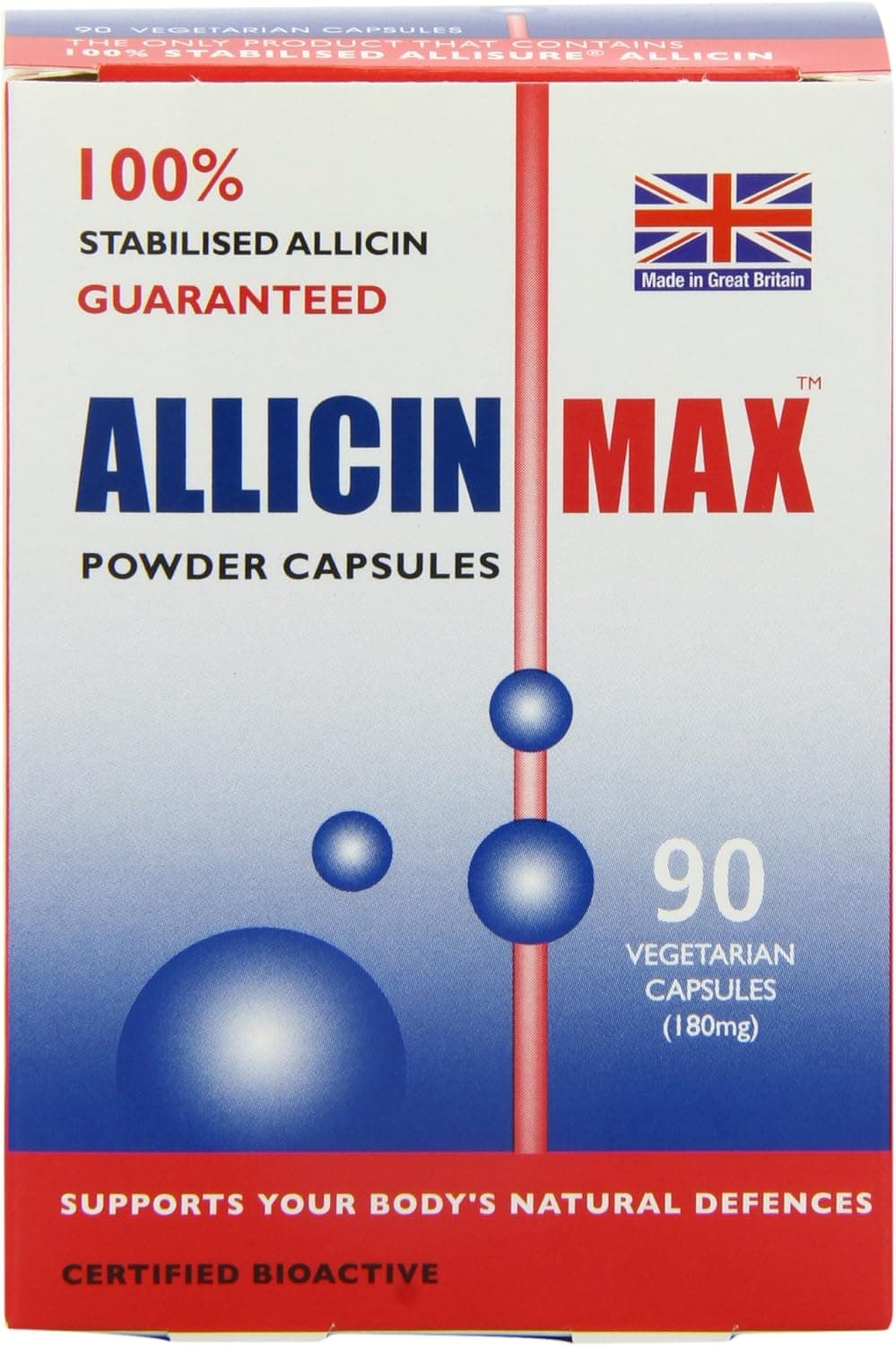 ALLICINMAX ALLICINMAX SGK 100% Pure Garlic Extract - 90 Capsules