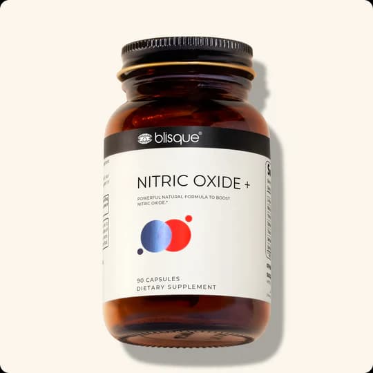 blisque Nitric Oxide + by Blisque | Natural Nitric Oxide Booster | 90 Capsules