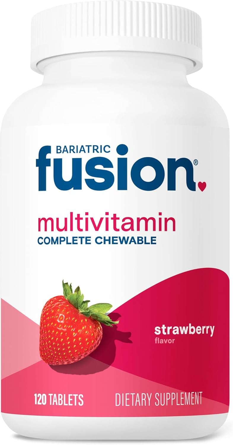 Bariatric Fusion Bariatric Fusion Complete Chewable Multivitamin | Post-Surgery Support | 120 Chewable Tablets