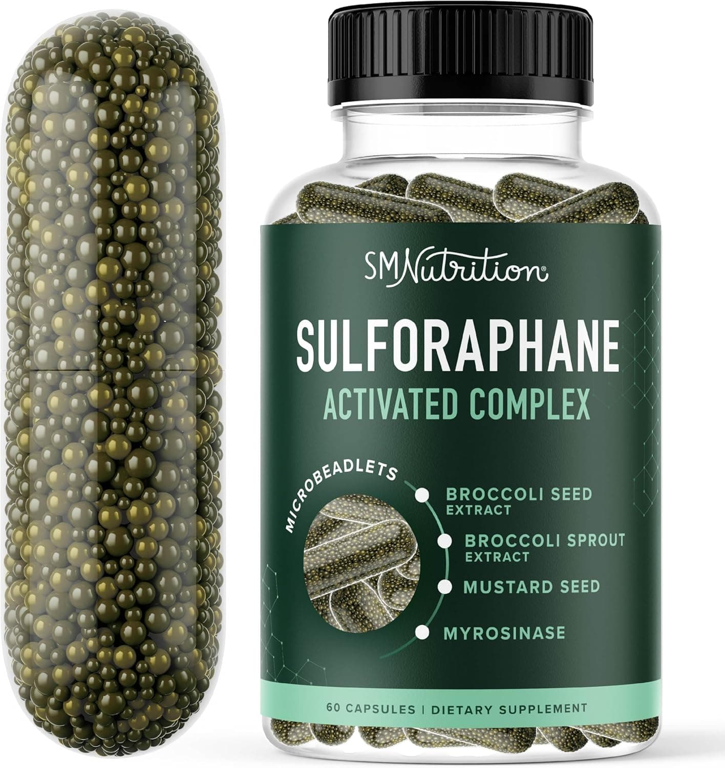 SMNutrition SMNutrition Activated Sulforaphane 50MG | 60 Capsules