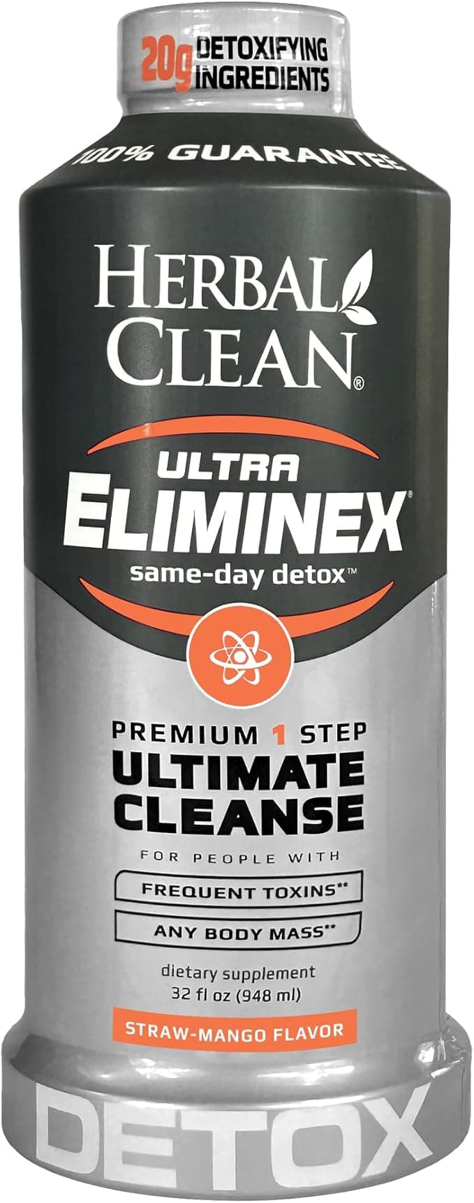 Herbal Clean Herbal Clean Ultra Eliminex | Premium Herbal Wellness Drink (Straw-Mango, 948 ML)