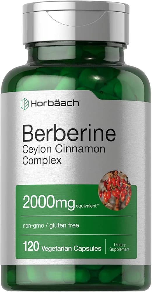 Horbaach Horbaach Berberine with Ceylon Cinnamon 2000mg | 120 Caps