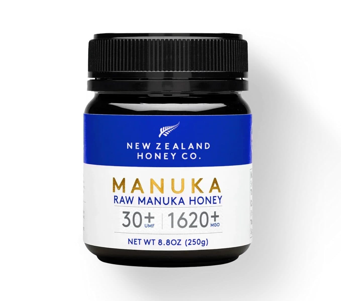 New Zealand Honey New Zealand Manuka Honey – UMF™ 30+ / MGO 1620+, 250 Grams