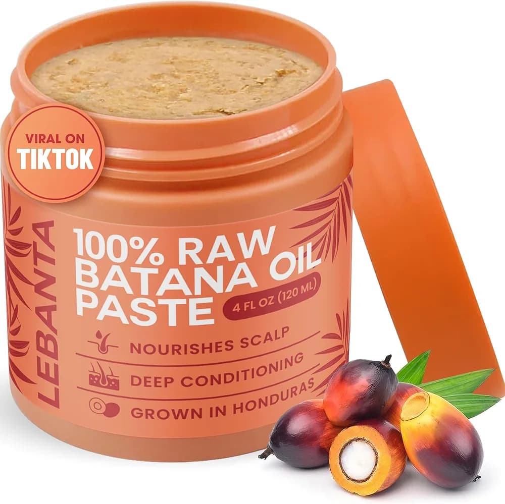Lebanta 100% Pure Raw Batana Oil | For Thicker, Stronger-Looking Hair | 120 ml