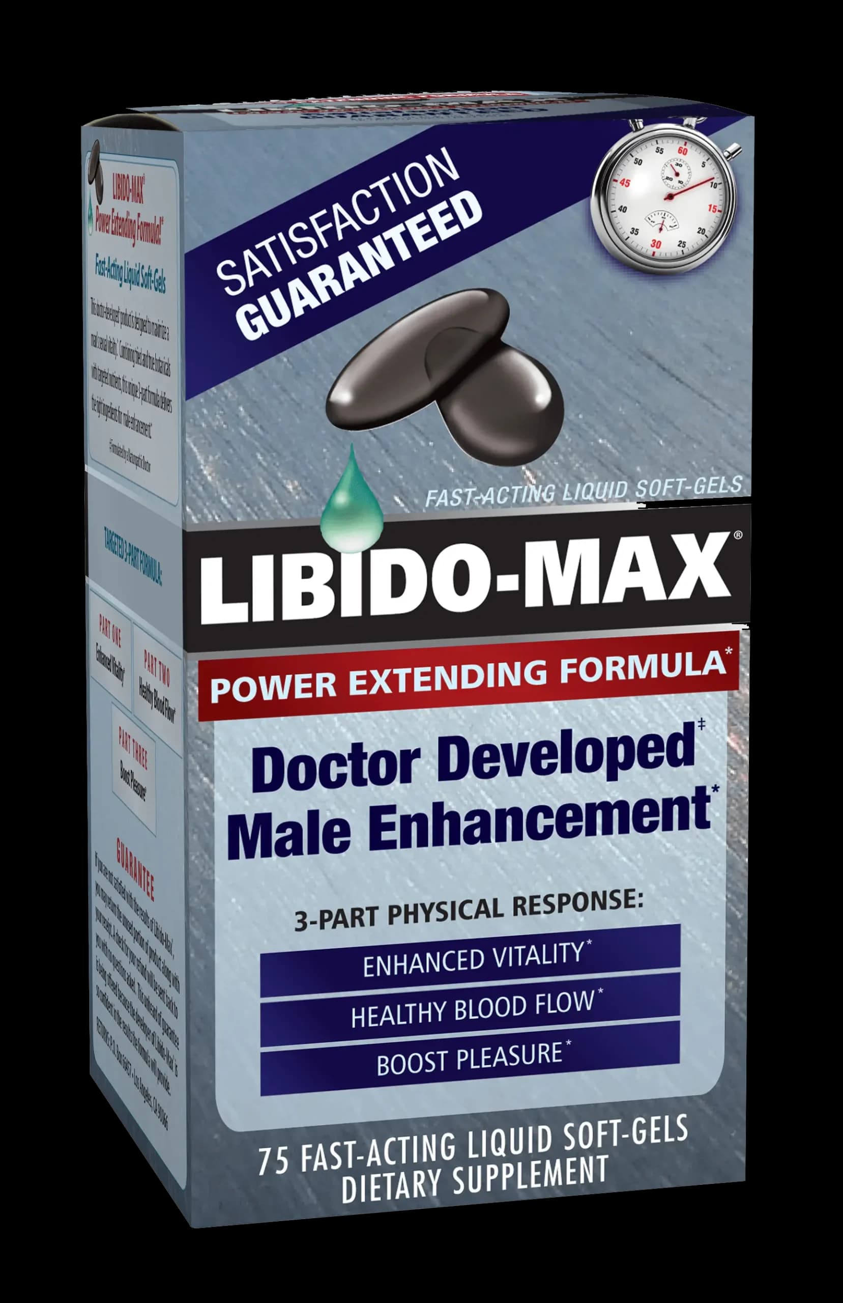 Applied Nutrition, Libido-Max®, 75 Fast-Acting Liquid Soft-Gels
