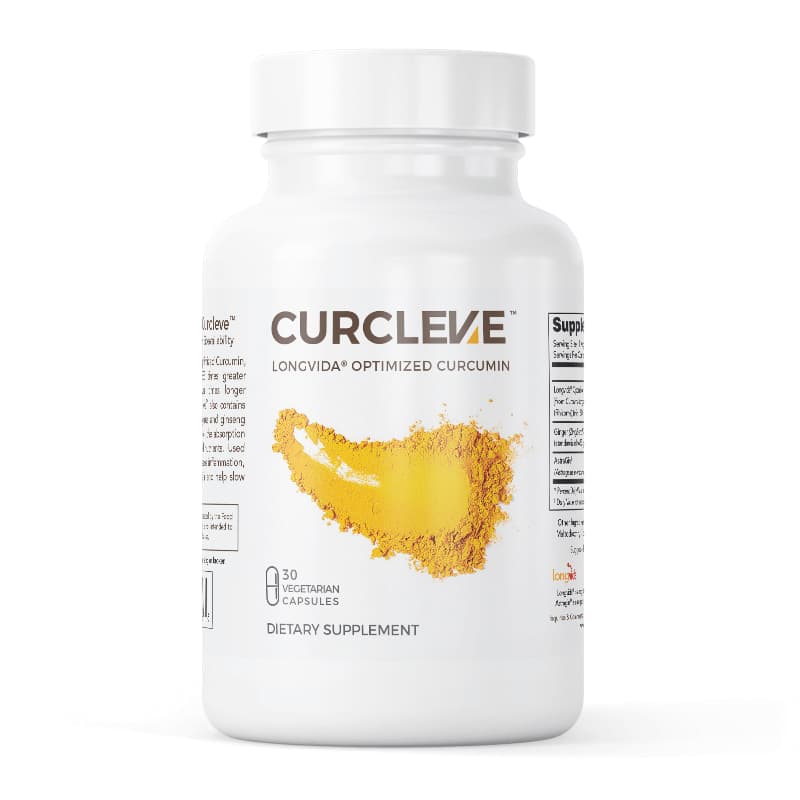 Leading Edge Health CurcLeve Curcumin Supplement | Advanced Bioavailability Support | 30 Capsules