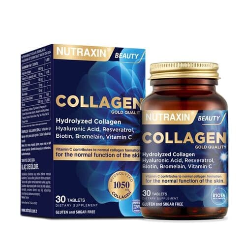 Nutraxin Nutraxin collagen gold quality with biotin | 30 Tablets