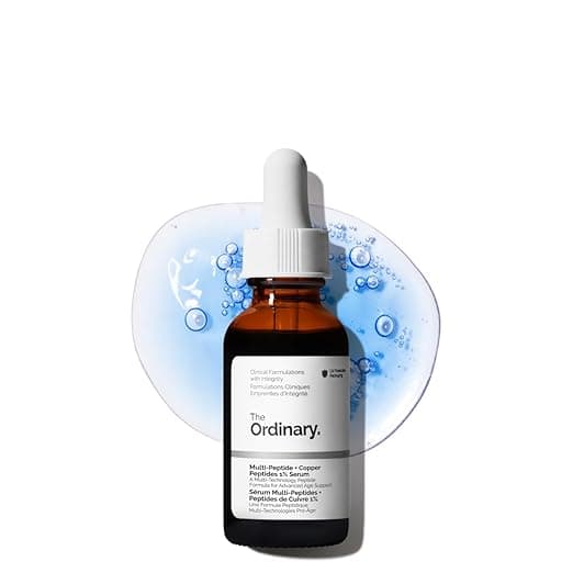 The Ordinary Multi-Peptide + Copper Peptides 1%, Anti-Aging Serum for Fine Lines and Skin Elasticity
