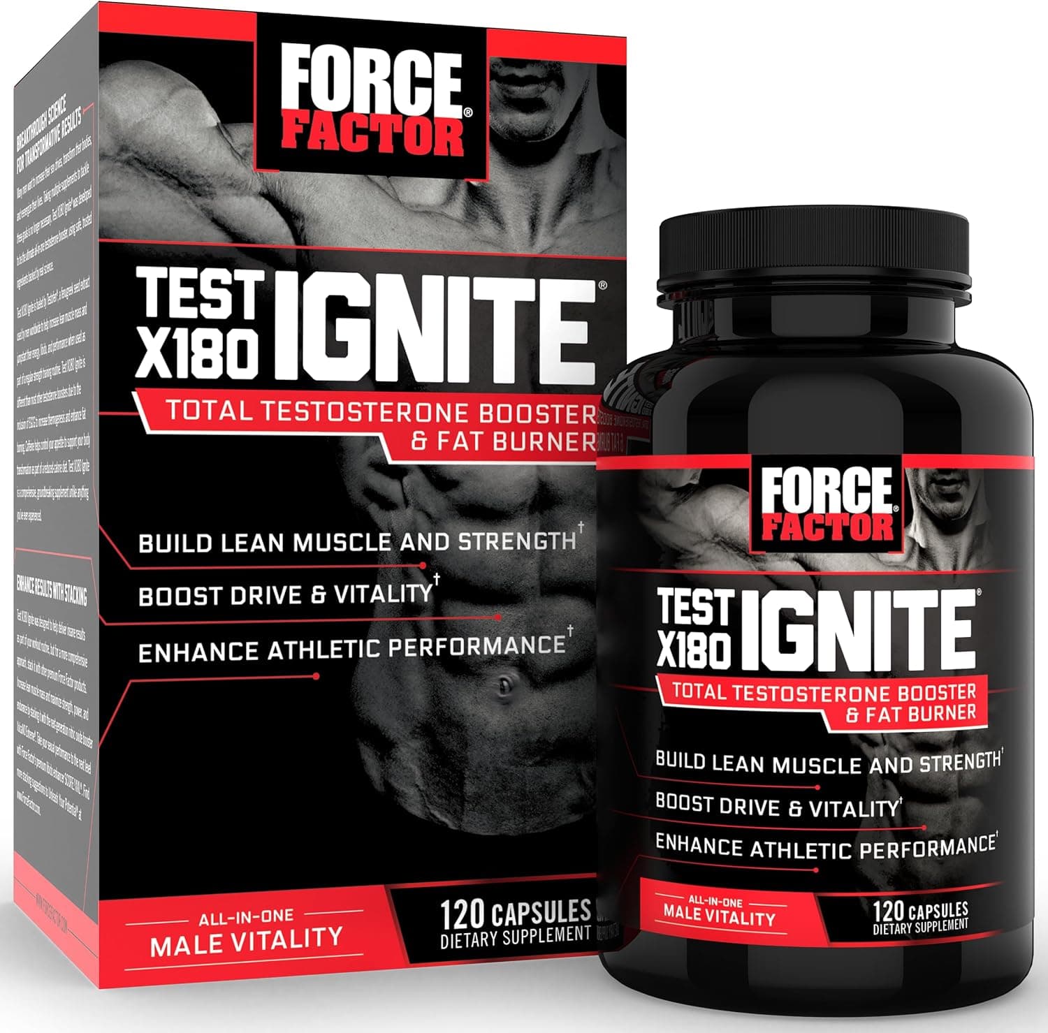 Force Factor Force Factor Test X180 Ignite | 120 Count