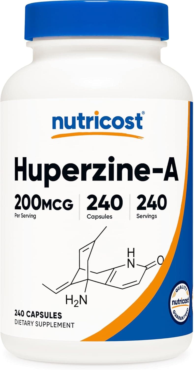 Nutricost Huperzine A Capsules 200mcg | 240 Capsules