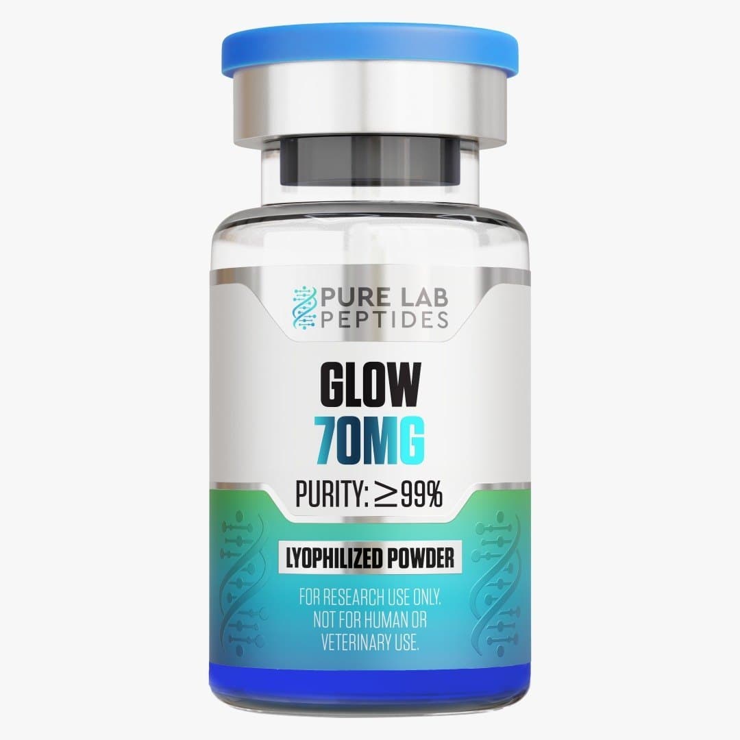 Pure lab peptides Pure Lab Peptides GLOW 70mg Blend | Advanced Skin & Tissue Regeneration