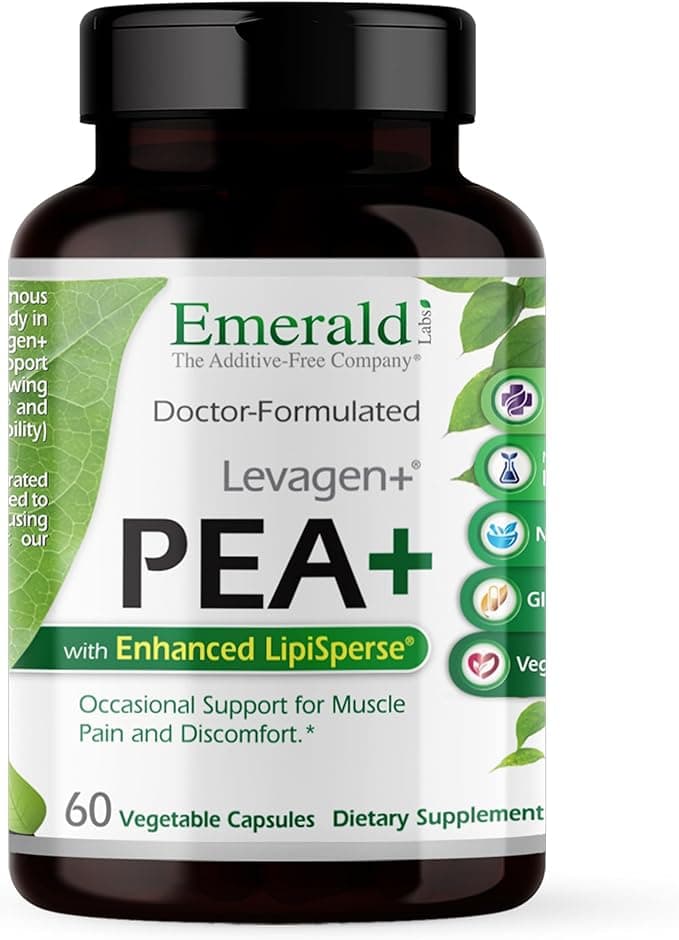 EMERALD LABS Emerald Laboratories Pea+ with Levagen+ | 60 Capsules
