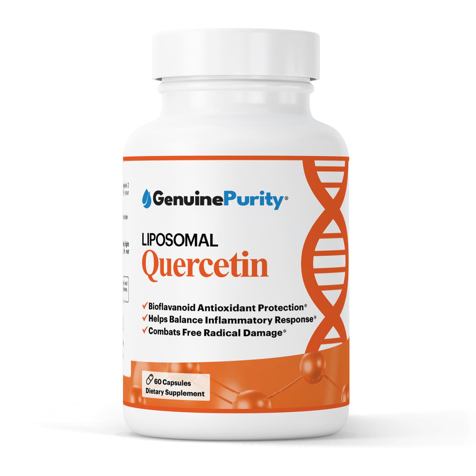 Leading Edge Health Leading Edge Health GenuinePurity™ Liposomal Quercetin 500 mg | 60 Capsules