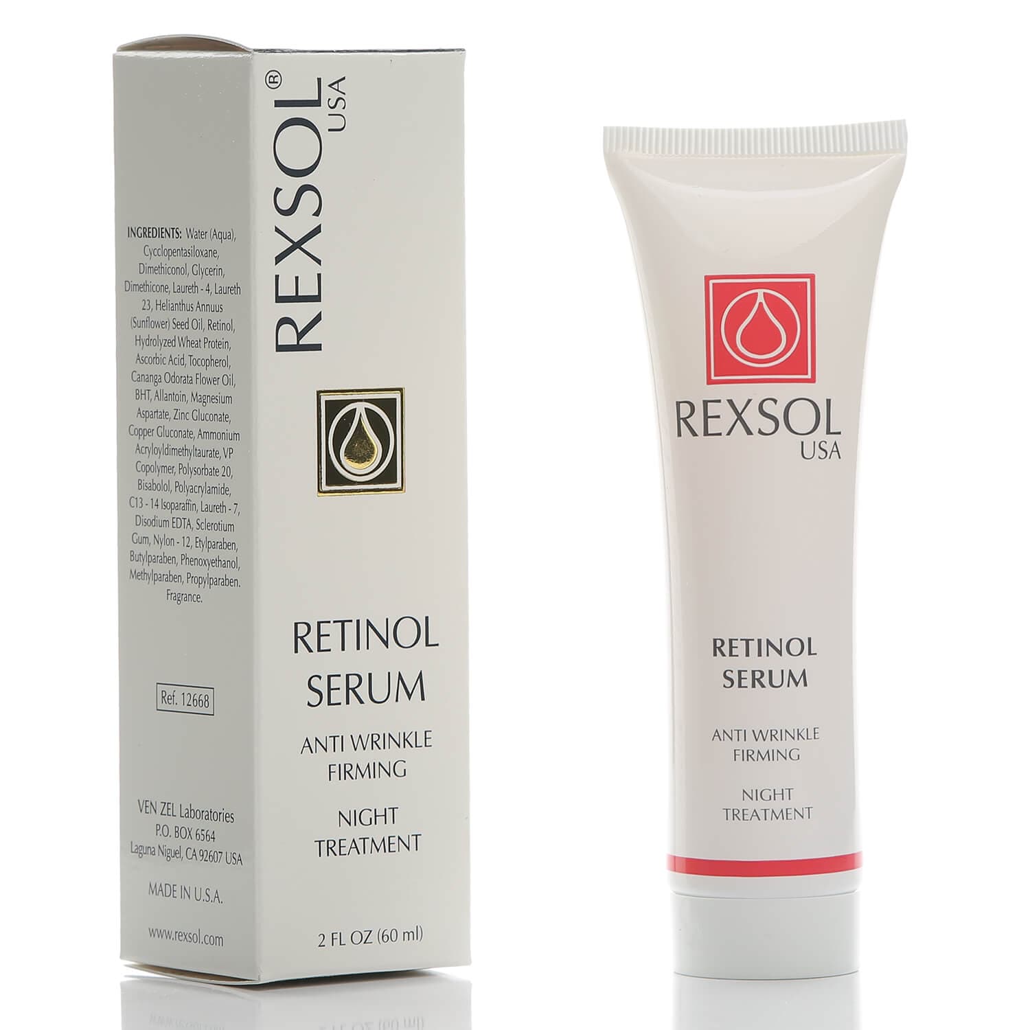 Rexsol Rexol Retinol Serum 60ml | Advanced Micro-Encapsulated Formula