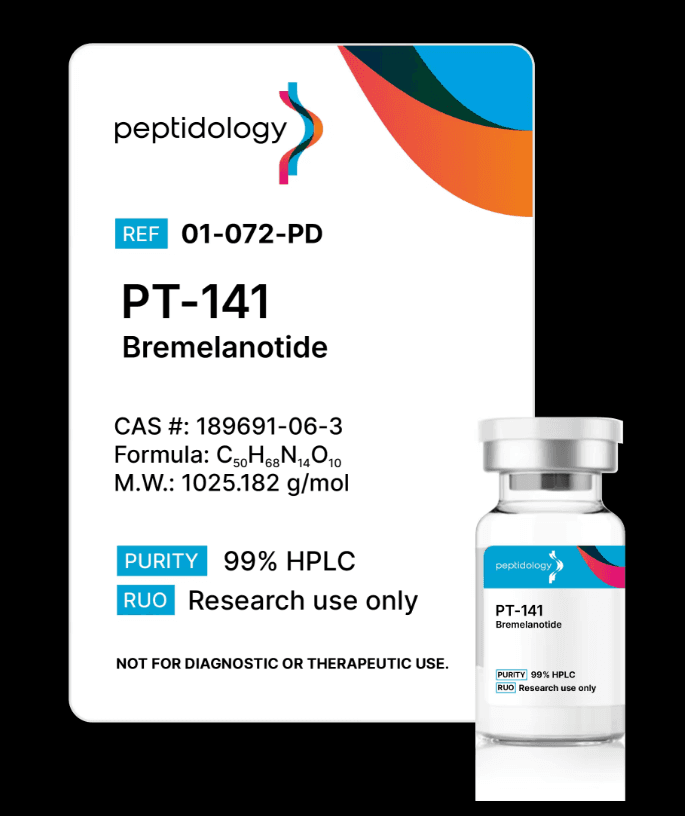PEPTIDOLOGY Peptidology PT-141 (10mg) | High-Purity Research Peptide